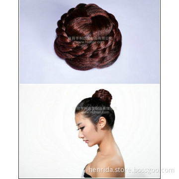 Hair Bun, Fashion Girl's Hair Bun Wig